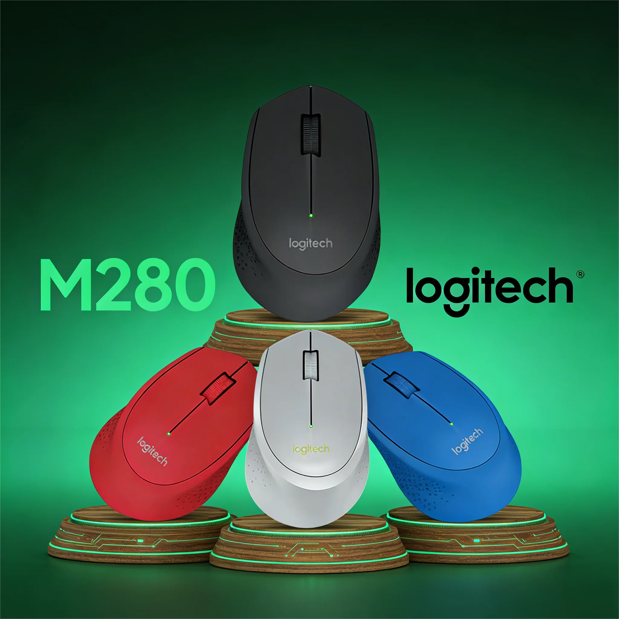 Беспроводная периферия Logitech M280, прочный аккумулятор, эргономичный USB, красочный портативный для всех компьютеров
Беспроводная периферия Logitech M280, прочный аккумулятор, эргономичный USB, красочный портативный для всех компьютеров