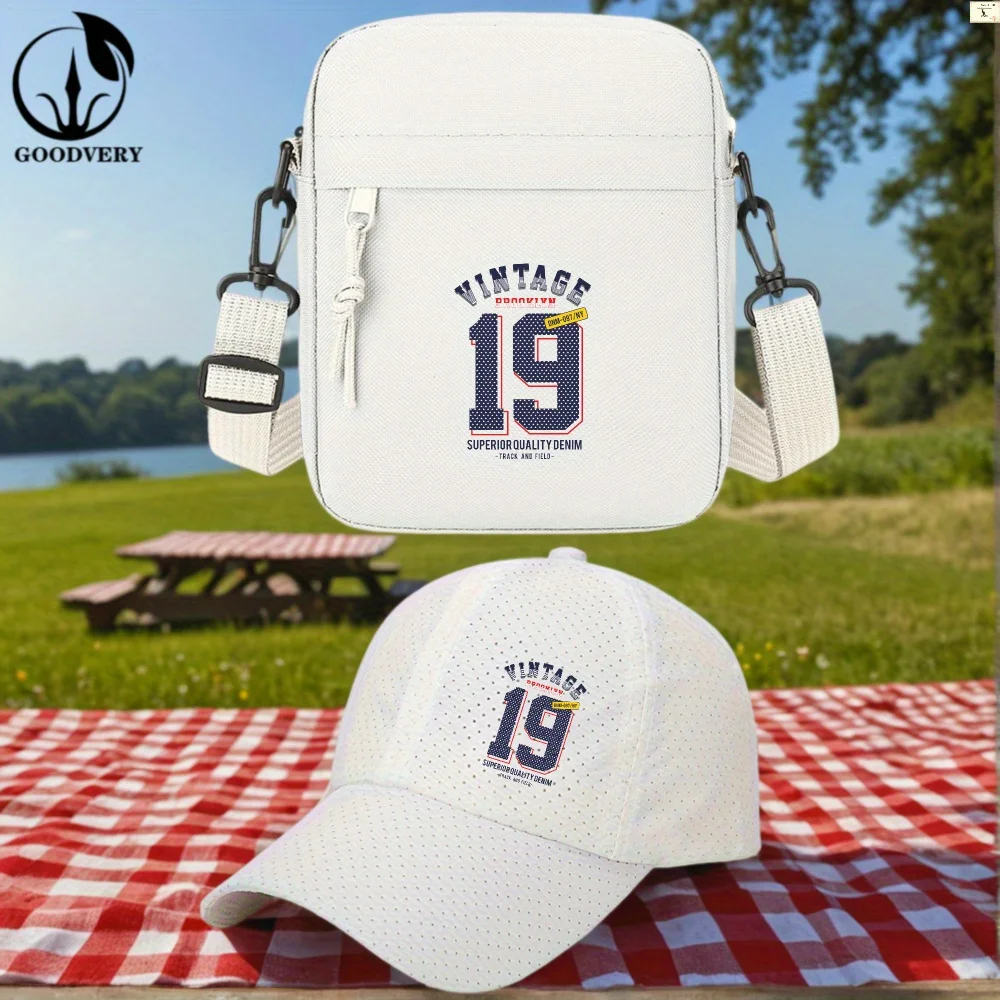 2 шт., бейсболка унисекс с буквенным принтом и плоскими полями в стиле хип-хоп и сумка через плечо, уличная модная спортивная шапка в стиле Y2K
2 шт., бейсболка унисекс с буквенным принтом и плоскими полями в стиле хип-хоп и сумка через плечо, уличная модная спортивная шапка в стиле Y2K