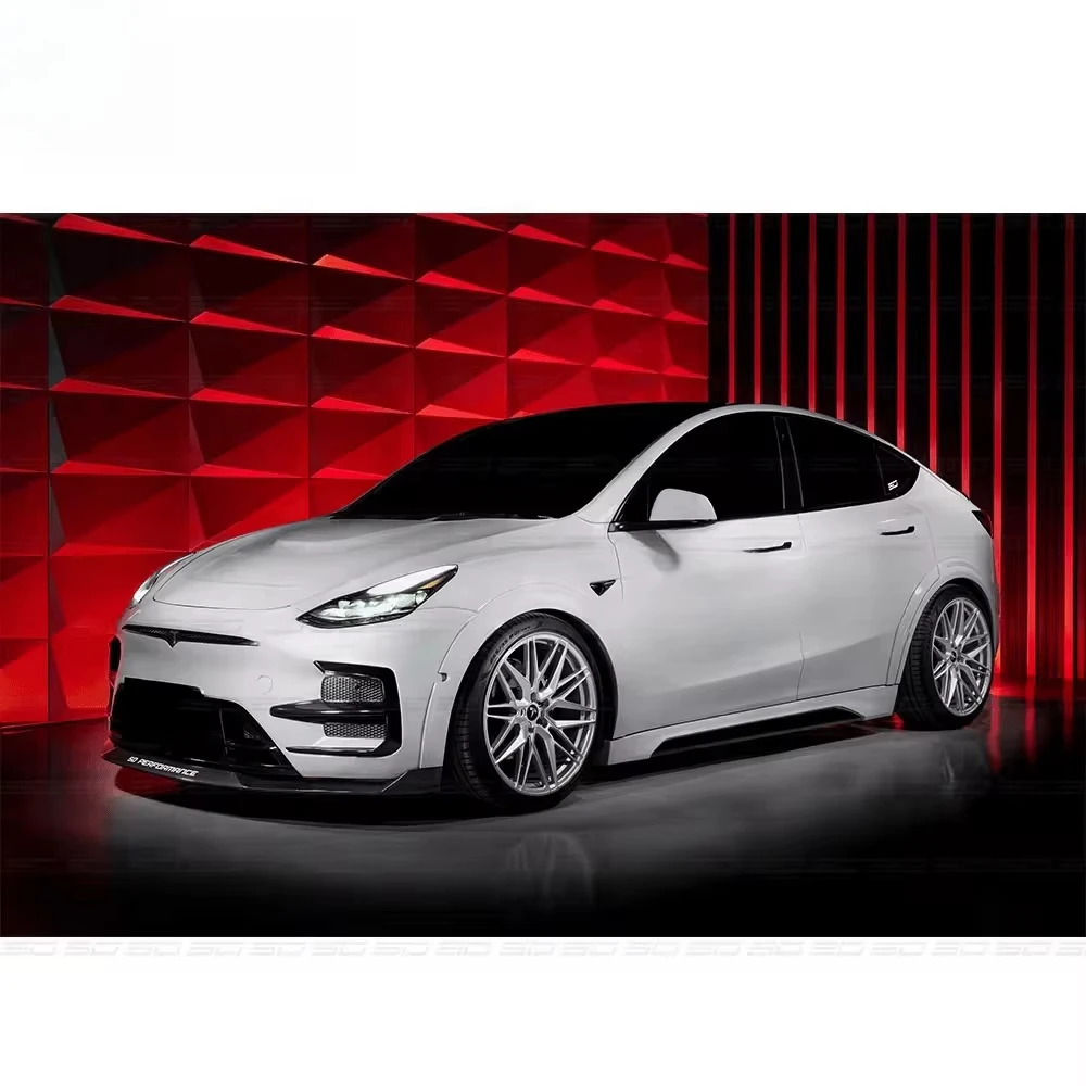 and Carbon Fiber Bodykit Bodykit for Model Y 2019+ Front Bumper Front Lip Side Skirts Wheel Eyebrow Rear Diffuser Spoiler
and Carbon Fiber Bodykit Bodykit for Model Y 2019+ Front Bumper Front Lip Side Skirts Wheel Eyebrow Rear Diffuser Spoiler