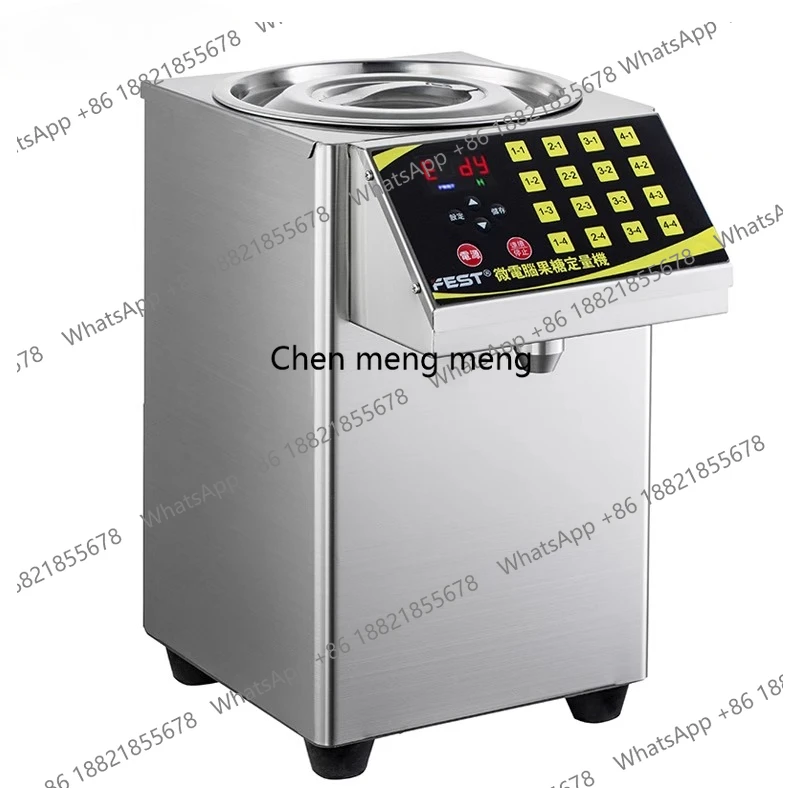 Stainless Steel Fully Automatic Fructose 16-Grid Ultra-Precise Commercial Equipment for Milk Tea Shops Full Set
Stainless Steel Fully Automatic Fructose 16-Grid Ultra-Precise Commercial Equipment for Milk Tea Shops Full Set
