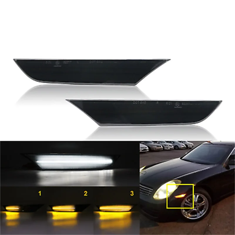 2 шт. авто фонари для 2003-2007 INFINITI G35 Sedan Base X светодиодный боковой габаритный фонарь Автомобильная лампа Everbright Running Water Lights T10
2 шт. авто фонари для 2003-2007 INFINITI G35 Sedan Base X светодиодный боковой габаритный фонарь Автомобильная лампа Everbright Running Water Lights T10