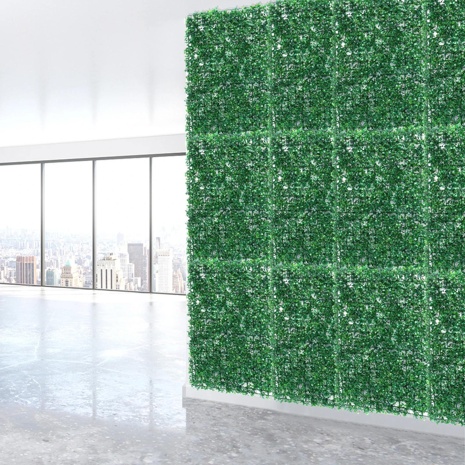 12 Pack 20x20 Inch Artificial Boxwood Hedge Panels, UV Protected High Density Privacy Fence Indoor Outdoor Garden Wall Decor
12 Pack 20x20 Inch Artificial Boxwood Hedge Panels, UV Protected High Density Privacy Fence Indoor Outdoor Garden Wall Decor