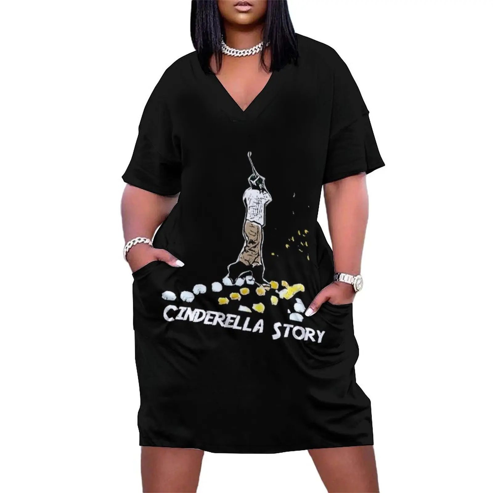 Cinderella Story Loose Pocket Dress Clothing female dresses for special events Women dresses summer Long dress
Cinderella Story Loose Pocket Dress Clothing female dresses for special events Women dresses summer Long dress