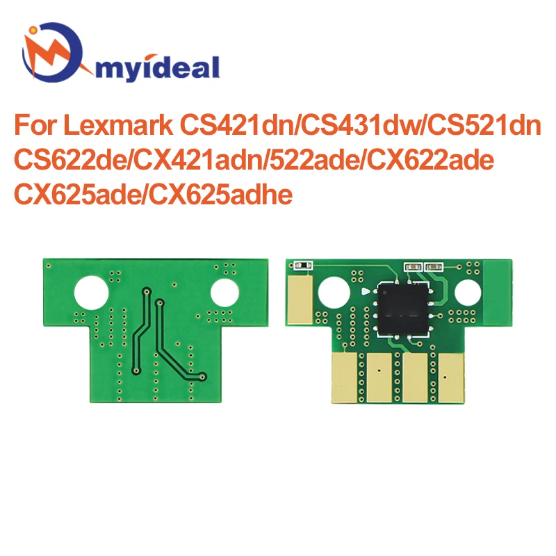 Тонерный чип CS421dn для картриджа Lexmark CS431dw, CS521dn, CS622de, CX421adn, 522ade, CX622ade, CX625ade, CX625adhe, CS421, CS431, CS521
Тонерный чип CS421dn для картриджа Lexmark CS431dw, CS521dn, CS622de, CX421adn, 522ade, CX622ade, CX625ade, CX625adhe, CS421, CS431, CS521