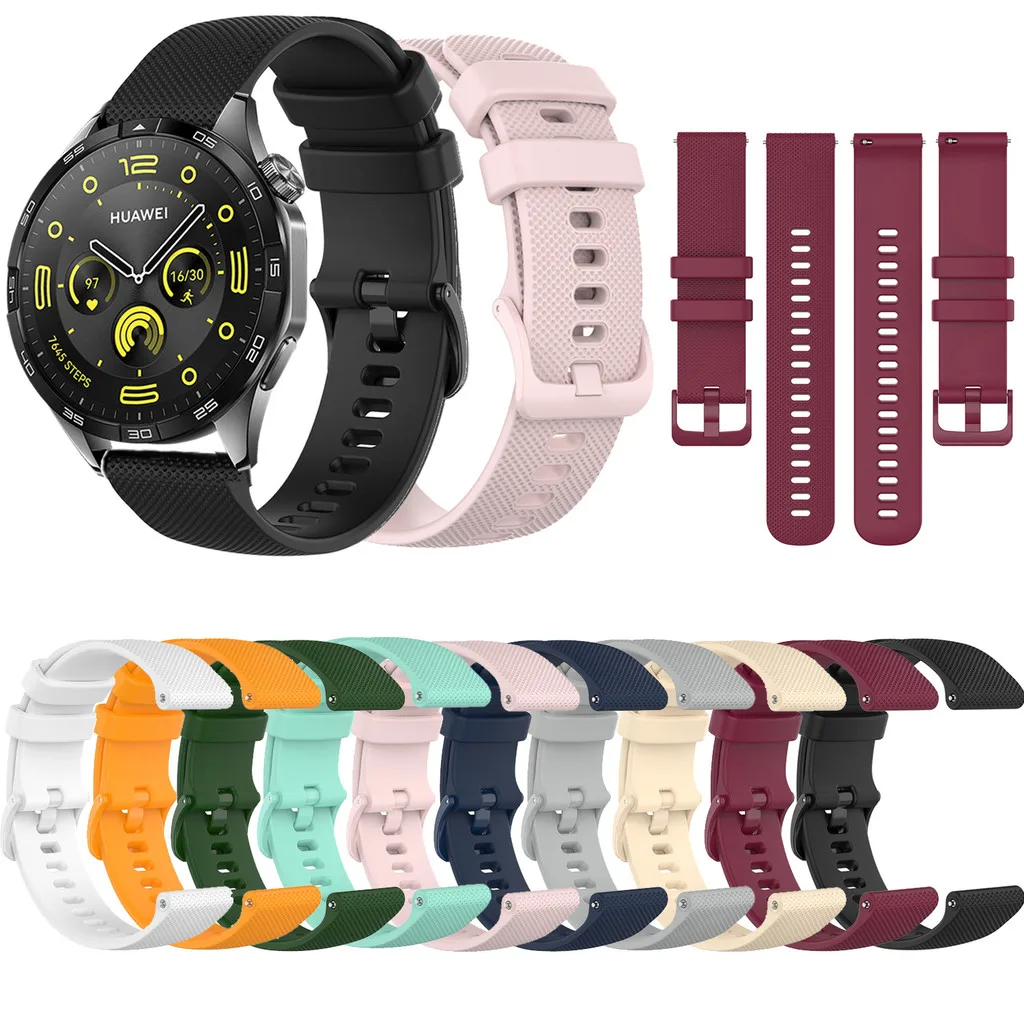 Силиконовый ремешок для часов 18 мм, 20 мм, 22 мм для Huawei Watch GT5 GT3 GT4 SE GT2 GT2e Watch4 Watch3 Pro 41 мм 42 мм 43 мм 46 мм
Силиконовый ремешок для часов 18 мм, 20 мм, 22 мм для Huawei Watch GT5 GT3 GT4 SE GT2 GT2e Watch4 Watch3 Pro 41 мм 42 мм 43 мм 46 мм