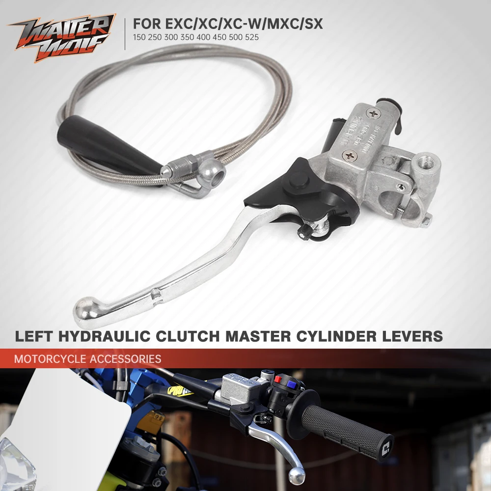 Hydraulic Master Cylinder Clutch Lever Oil Hose Pipe For For EXC 150 250 300 350 400 450 500 525 SX XC XCW MXC Motorcycle Parts
Hydraulic Master Cylinder Clutch Lever Oil Hose Pipe For For EXC 150 250 300 350 400 450 500 525 SX XC XCW MXC Motorcycle Parts