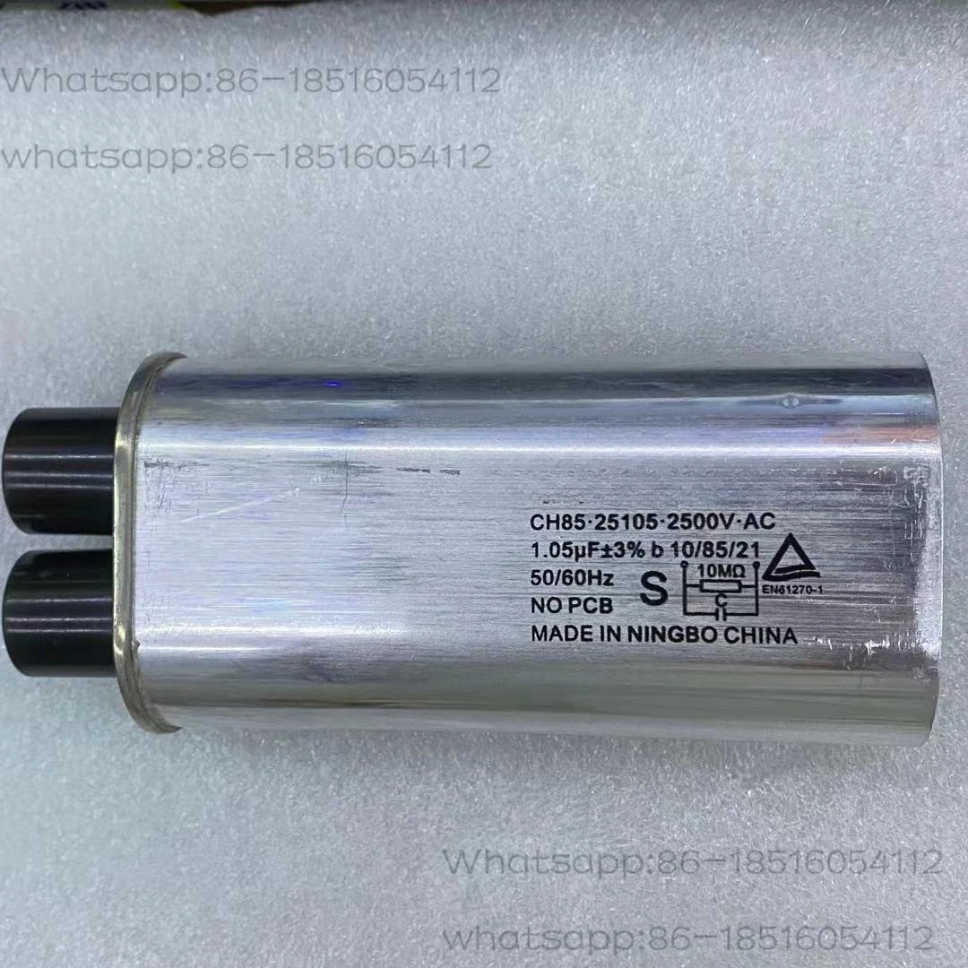 Industrial Microwave Drying Equipment Capacitor CH85 1.05UF2500V Accessories
Industrial Microwave Drying Equipment Capacitor CH85 1.05UF2500V Accessories