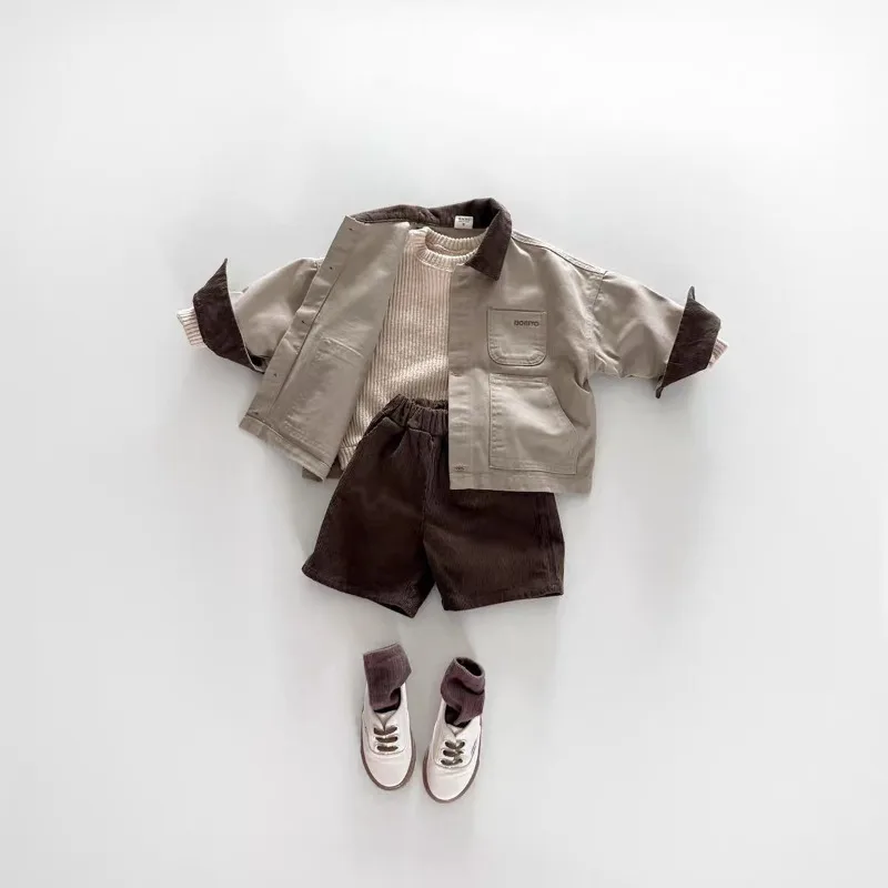 Girls Boys Coats 2025 Autumn Spring Korean Style Fashion Trendy Versatile Handsome Cool Long Sleeve Outwear Jacket Coats
Girls Boys Coats 2025 Autumn Spring Korean Style Fashion Trendy Versatile Handsome Cool Long Sleeve Outwear Jacket Coats