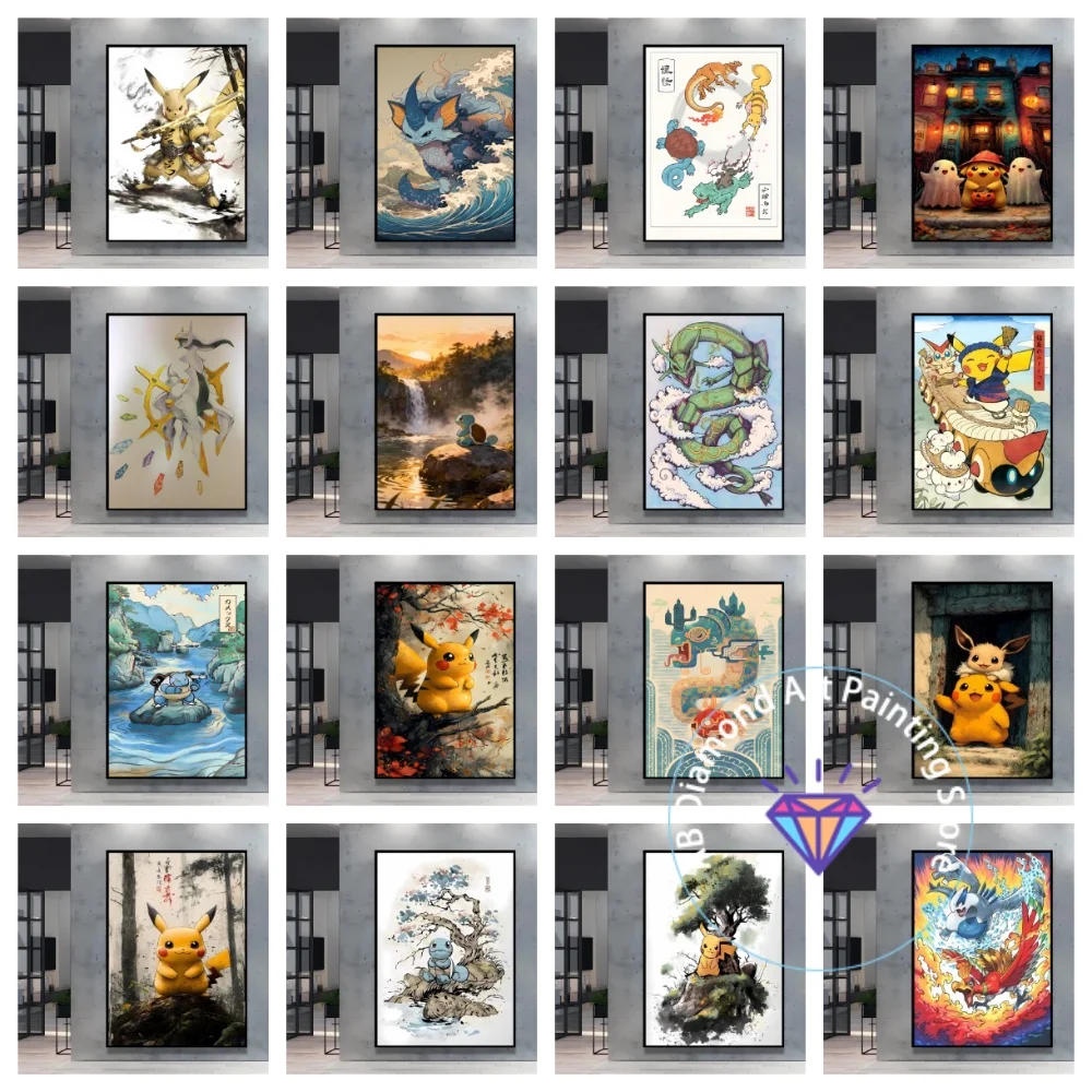Pokemon Pikachu Classic Character Square Round AB Diamond Painting Kit 5D DIY Cross Stitch Handmade Art Crafts Home Decor Gift
Pokemon Pikachu Classic Character Square Round AB Diamond Painting Kit 5D DIY Cross Stitch Handmade Art Crafts Home Decor Gift