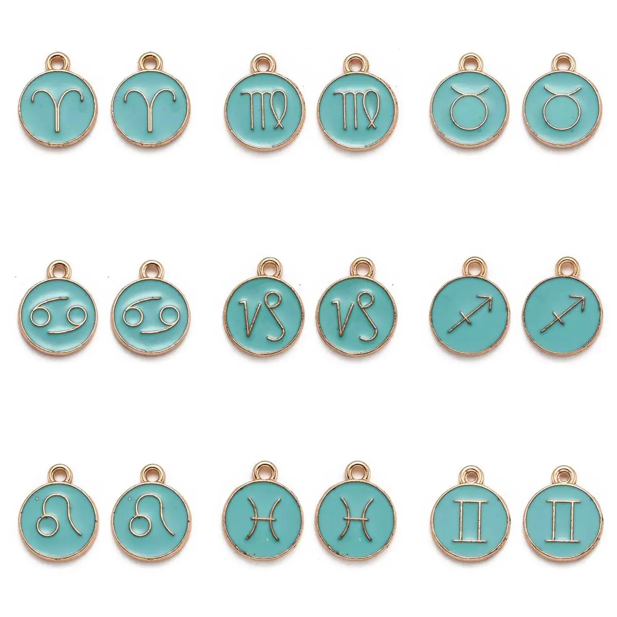 600pcs Alloy Enamel Pendants, Flat Round with Constellation, Golden, Green, Yellow
600pcs Alloy Enamel Pendants, Flat Round with Constellation, Golden, Green, Yellow