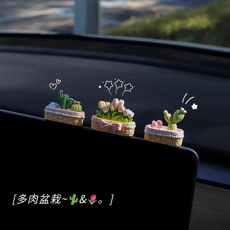 3Pcs Cute Tulip Car Dashboard Decoration Kawaii Flower Car Ornament for Interior Adorable Auto Center Console Accessory Auto
3Pcs Cute Tulip Car Dashboard Decoration Kawaii Flower Car Ornament for Interior Adorable Auto Center Console Accessory Auto