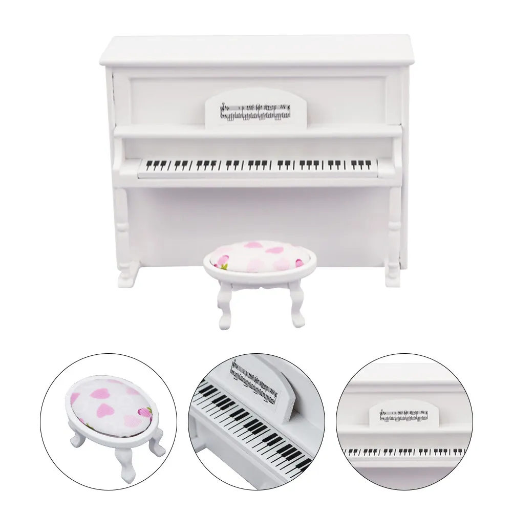 1Set Upright Piano Simulation Mini Wood Piano Ornament Mini House Decorative Musical Prop Kids Pretend Play Scene Layout
1Set Upright Piano Simulation Mini Wood Piano Ornament Mini House Decorative Musical Prop Kids Pretend Play Scene Layout