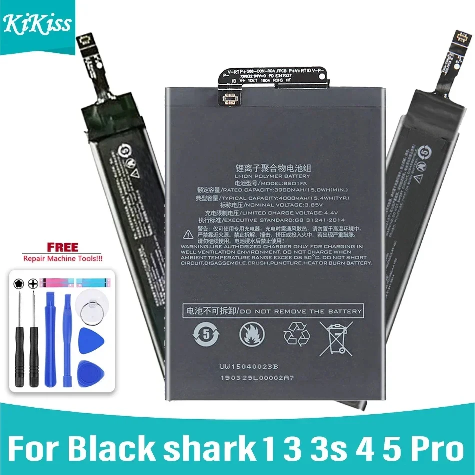 Аккумулятор BS01FA BS08FA BS06FA BS05FA BS10FA для Xiaomi Black Shark 5 5RS 5Pro Shark 4 4Pro 3 3S 3Pro Shark 1
Аккумулятор BS01FA BS08FA BS06FA BS05FA BS10FA для Xiaomi Black Shark 5 5RS 5Pro Shark 4 4Pro 3 3S 3Pro Shark 1