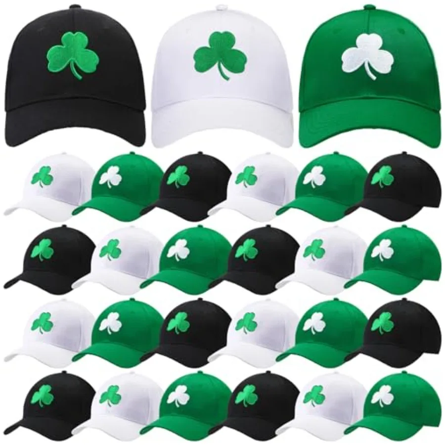 St Patricks Day Hat Bulk Irish Good Luck Shamrock Baseball Green Clover Embroidered Cap Men Women Gift
St Patricks Day Hat Bulk Irish Good Luck Shamrock Baseball Green Clover Embroidered Cap Men Women Gift