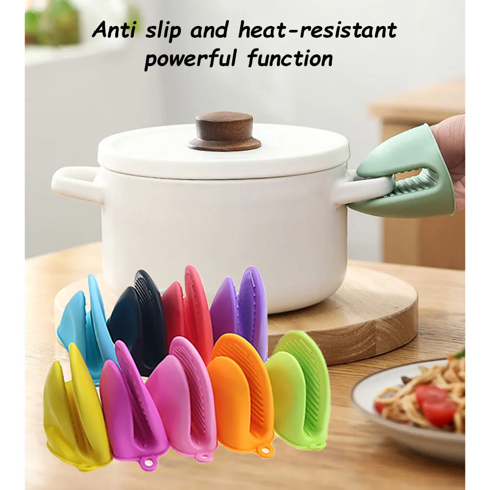 2pcs Thicken Baking silicone oven mitts Microwave Oven Glove Heat Insulation Anti-slip Bowl Pot Clips kitchen gloves
2pcs Thicken Baking silicone oven mitts Microwave Oven Glove Heat Insulation Anti-slip Bowl Pot Clips kitchen gloves