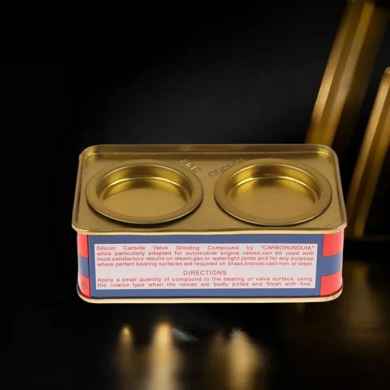 Шлифовальный состав для автомобильной/мото железной коробки; 1-компонентная грубая/тонкая карборундовая паста для притирки клапана двигателя; зернистость 80/180/150/320
Шлифовальный состав для автомобильной/мото железной коробки; 1-компонентная грубая/тонкая карборундовая паста для притирки клапана двигателя; зернистость 80/180/150/320