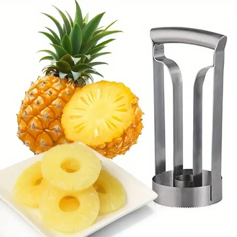 Stainless Steel Pineapple Peeler Cutter Anana Meat Extractor Cut Corer Remover Machine Manual Kitchen Knife Slicer Fruit Tool
Stainless Steel Pineapple Peeler Cutter Anana Meat Extractor Cut Corer Remover Machine Manual Kitchen Knife Slicer Fruit Tool