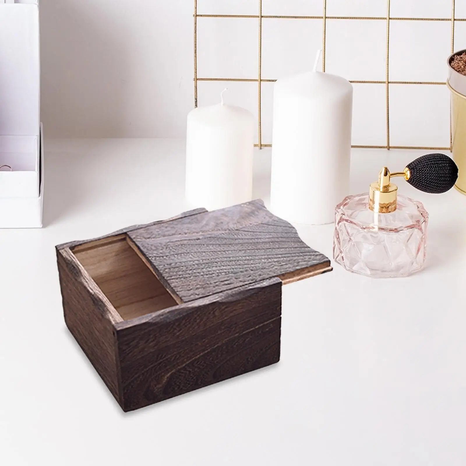 Jewelry Storage Case Trinket Box Watch Case Elegant Multifunctional Jewelry Jewelry Organizer, for Pendants Charm Bracelet
Jewelry Storage Case Trinket Box Watch Case Elegant Multifunctional Jewelry Jewelry Organizer, for Pendants Charm Bracelet