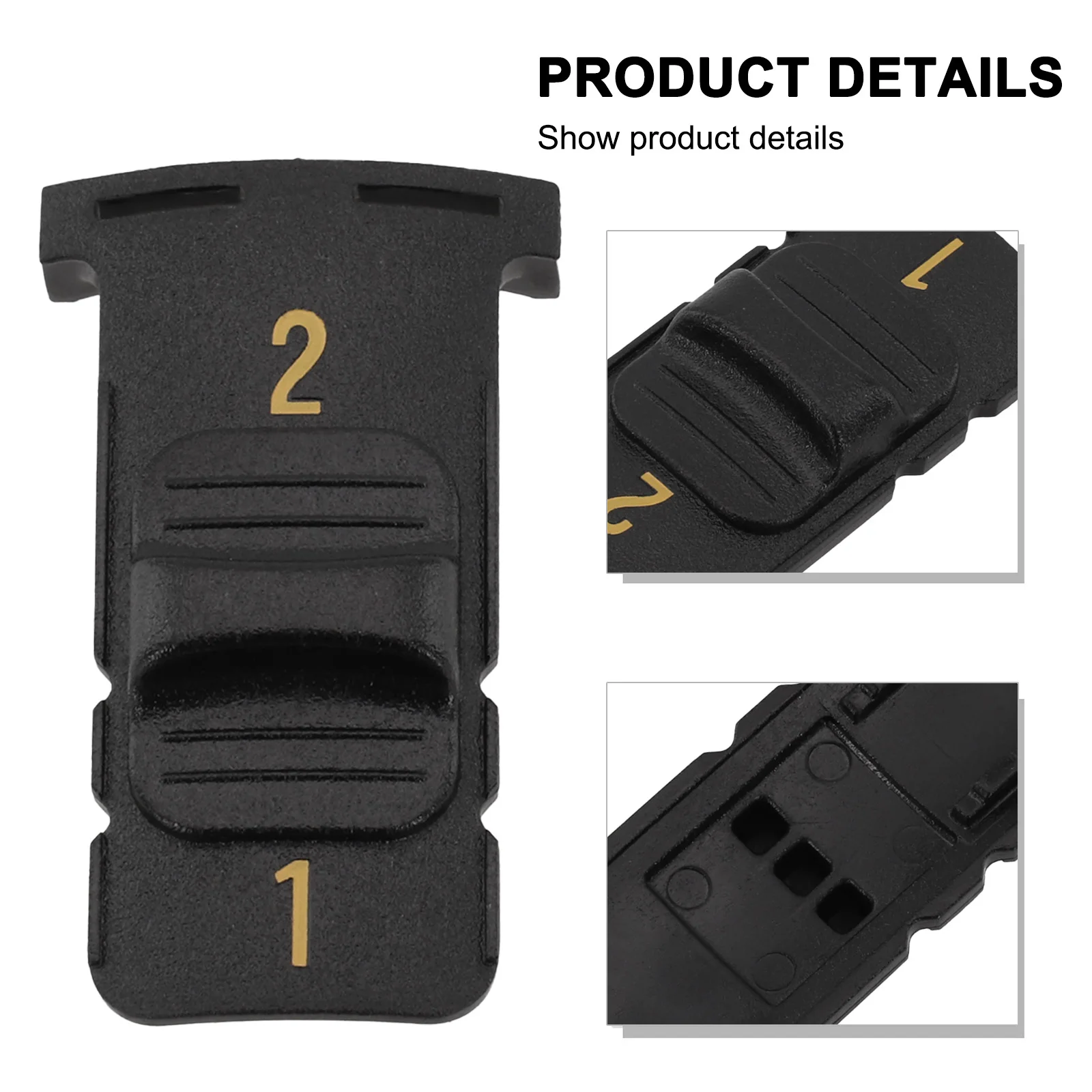 Plastic Shifter Button Accessories Cordless Drill For DCD791B-B3/DCD796D2 For DCD797D2/DCD792B N397466 Replacement
Plastic Shifter Button Accessories Cordless Drill For DCD791B-B3/DCD796D2 For DCD797D2/DCD792B N397466 Replacement