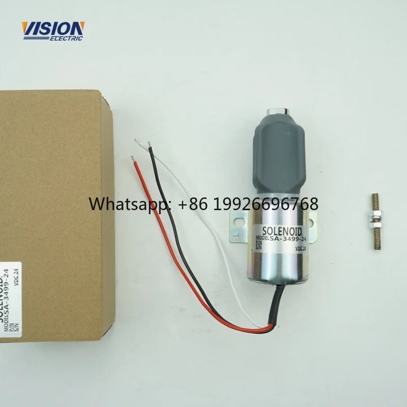 Diesel Engine Shutdown Solenoid Valve SA-4976-24V SA-3499-24V
Diesel Engine Shutdown Solenoid Valve SA-4976-24V SA-3499-24V