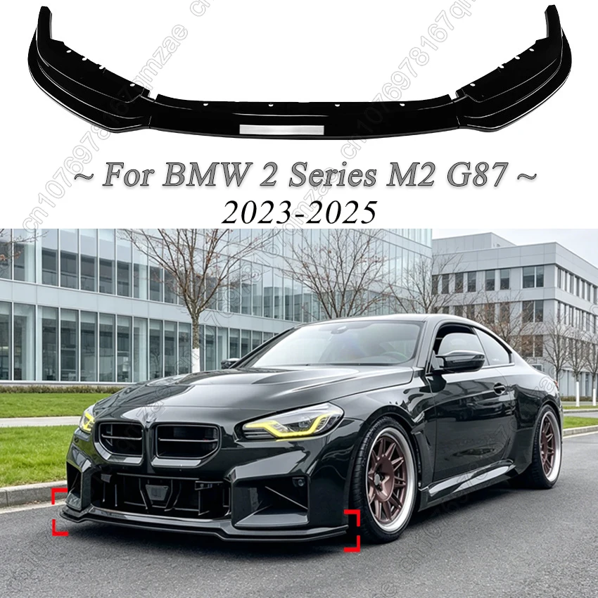 Накладка-сплиттер на передний бампер, глянцевый черный, для BMW 2 серии M2 G87 2023-2025, ABS, внешние аксессуары
Накладка-сплиттер на передний бампер, глянцевый черный, для BMW 2 серии M2 G87 2023-2025, ABS, внешние аксессуары