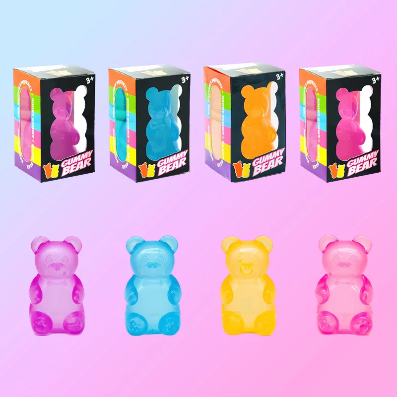 Needoh Gummy Bear Toy Cute Focus Ultra Soft Translucent Slow Rebound Squishy Anxiety Relief Relaxation Best Friend Birthday Gift
Needoh Gummy Bear Toy Cute Focus Ultra Soft Translucent Slow Rebound Squishy Anxiety Relief Relaxation Best Friend Birthday Gift