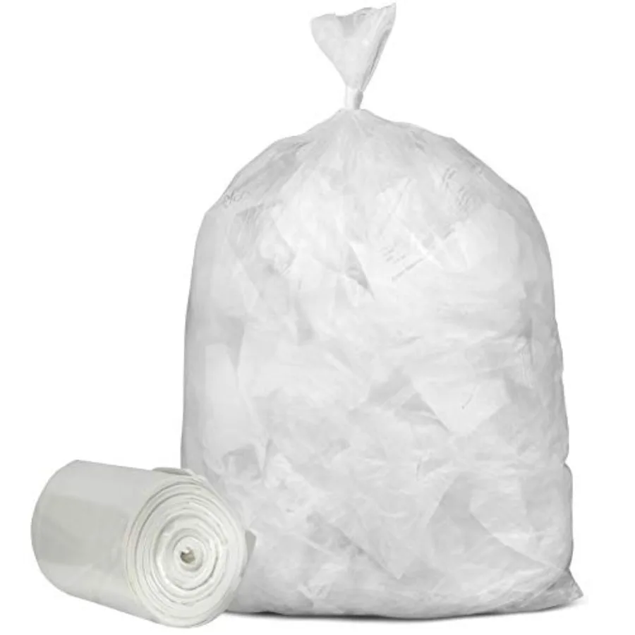 55-60 Gallon Trash Bags │ 17 Microns │ Clear High Density Garbage Can Liners │ 36" x 60" 150 Count
55-60 Gallon Trash Bags │ 17 Microns │ Clear High Density Garbage Can Liners │ 36" x 60" 150 Count