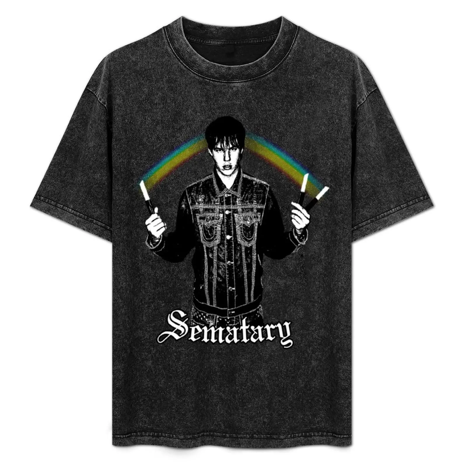 Sematary Rainbow Bridge T-Shirt Fashion Print Casual Short Sleeve
Sematary Rainbow Bridge T-Shirt Fashion Print Casual Short Sleeve