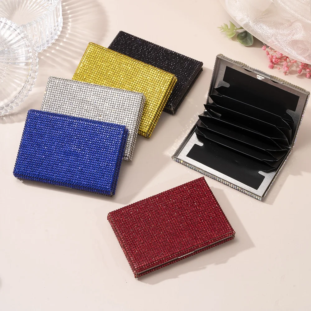 Diamond Money Clip Stylish Metal Stainless Steel Card Bag Secure Cardholder for Travel
Diamond Money Clip Stylish Metal Stainless Steel Card Bag Secure Cardholder for Travel