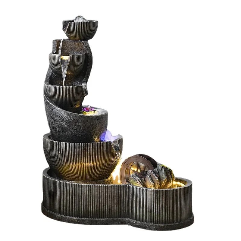 TLL Fengshui Wheel Circulating Water Ball Fountain Decoration Home Hallway Decorations
TLL Fengshui Wheel Circulating Water Ball Fountain Decoration Home Hallway Decorations
