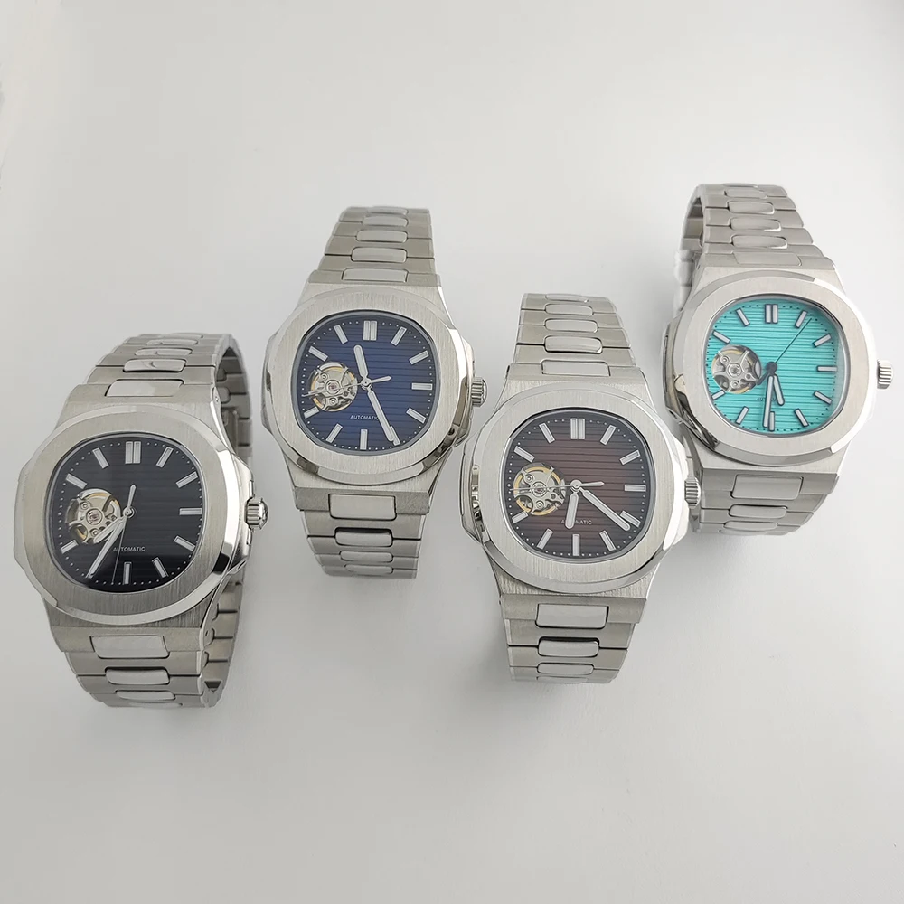 NH38 Movement Nautilus 39mm Automatic Mechanical Men's Watch sapphire glass Stainless Steel NH38 Waterproof Wrist watch
NH38 Movement Nautilus 39mm Automatic Mechanical Men's Watch sapphire glass Stainless Steel NH38 Waterproof Wrist watch