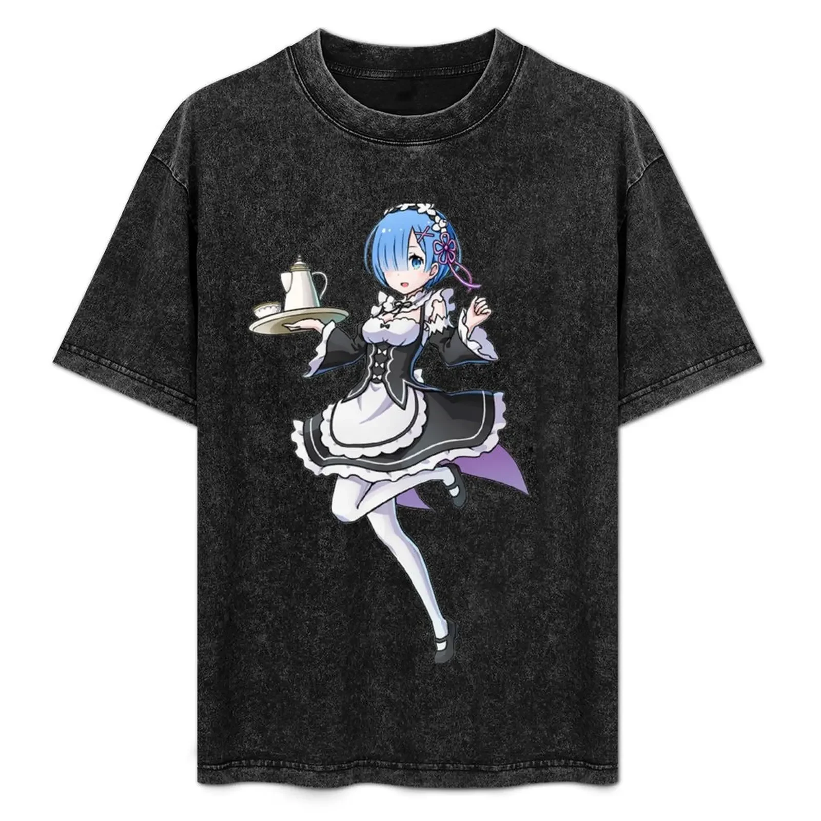 Re:Zero Rem T-Shirt graphics korean fashion anime t shirts clothes black t-shirts for men
Re:Zero Rem T-Shirt graphics korean fashion anime t shirts clothes black t-shirts for men