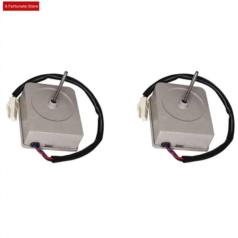2X KBL-48ZWT05-1202A (DC12V 2W 2200R/Min) Аксессуары для холодильника Двигатель вентилятора испарителя-A78G
2X KBL-48ZWT05-1202A (DC12V 2W 2200R/Min) Аксессуары для холодильника Двигатель вентилятора испарителя-A78G