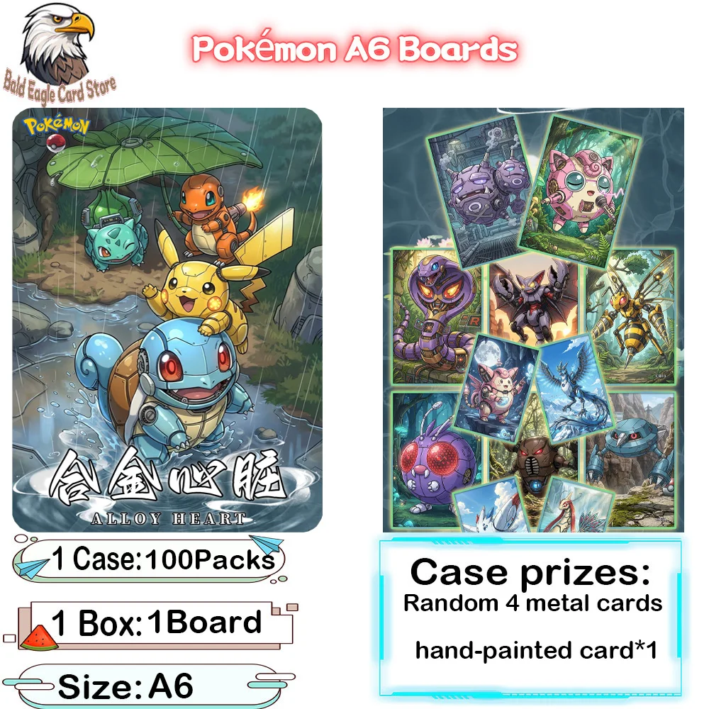 Wholesale 2026 New A6 Pokémon Board Classic Anime Collection Toys Giftscollection Card Children's Gift
Wholesale 2026 New A6 Pokémon Board Classic Anime Collection Toys Giftscollection Card Children's Gift