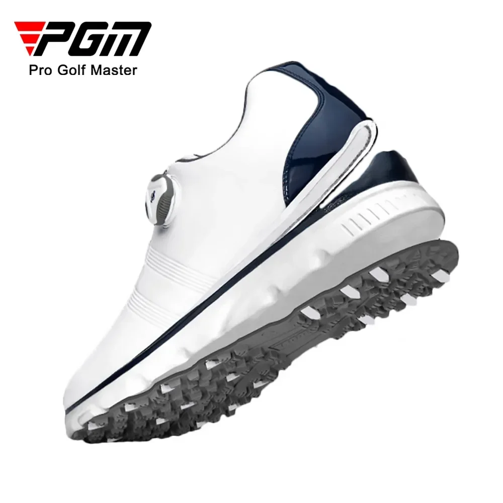 Comfortable PGM Golf Shoes Men's Waterproof Shoes Rotating Laces Golf Shoes Anti-Slip Stud Sneakers
Comfortable PGM Golf Shoes Men's Waterproof Shoes Rotating Laces Golf Shoes Anti-Slip Stud Sneakers