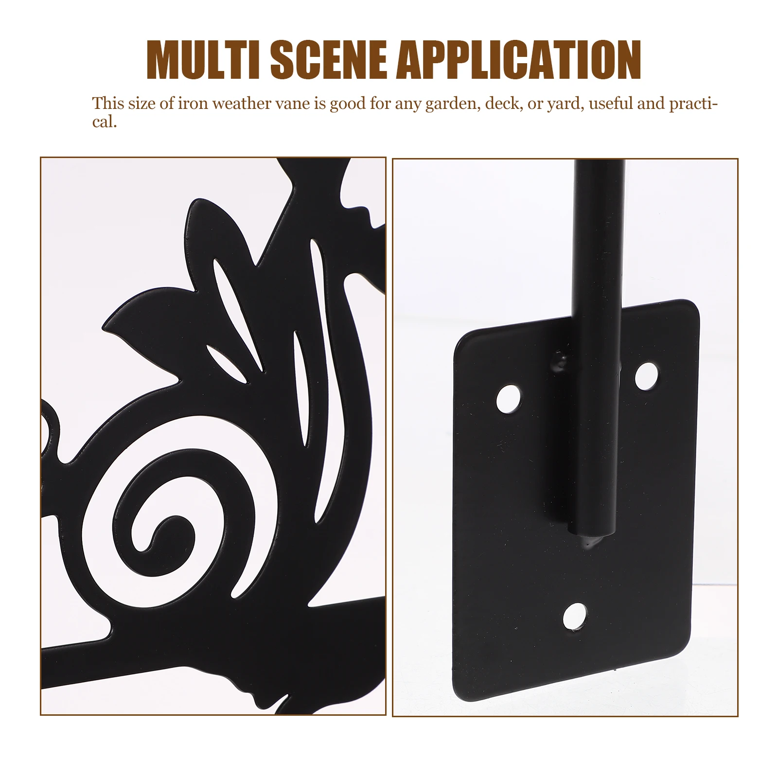 Horse Weathervane Iron Wind Direction Indicator for Garden Patio Roof Decorative Yard Weathervane Metal Ground Insert Weather
Horse Weathervane Iron Wind Direction Indicator for Garden Patio Roof Decorative Yard Weathervane Metal Ground Insert Weather