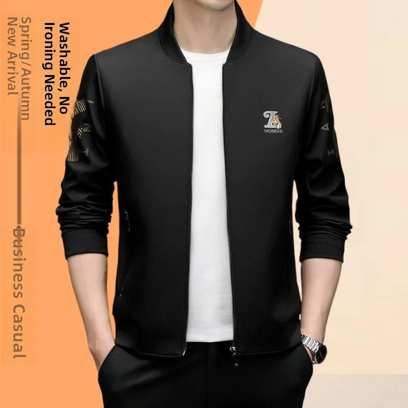 Men's Casual Stand Collar Jaet Autumn New Sle S2383 Polyester Fiber Blend Slim Fit Long Sve Regular Thin
Men's Casual Stand Collar Jaet Autumn New Sle S2383 Polyester Fiber Blend Slim Fit Long Sve Regular Thin