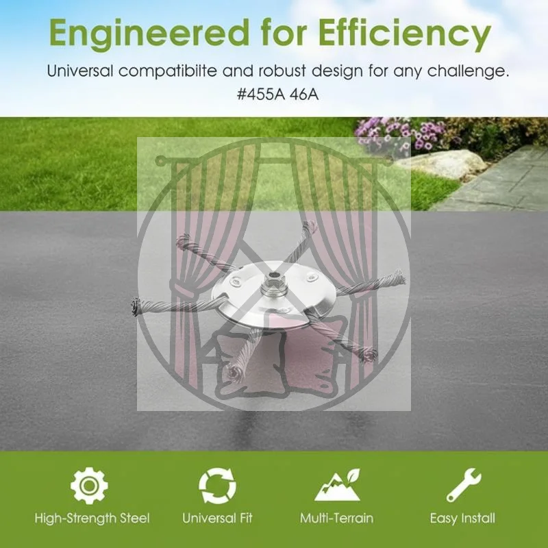 1/2pcs 6 Inch Steel Wire Wheel Head Grass Trimmer Head Universal Weed Brush Fit Straight Shaft Brushcutter Removal Moss Rust
1/2pcs 6 Inch Steel Wire Wheel Head Grass Trimmer Head Universal Weed Brush Fit Straight Shaft Brushcutter Removal Moss Rust