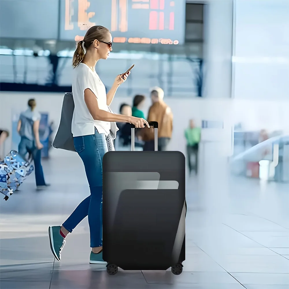 1PC abstract geometric cover for 18-32 inch luggage; dust and elastic travel accessories to effectively protect your luggage
1PC abstract geometric cover for 18-32 inch luggage; dust and elastic travel accessories to effectively protect your luggage