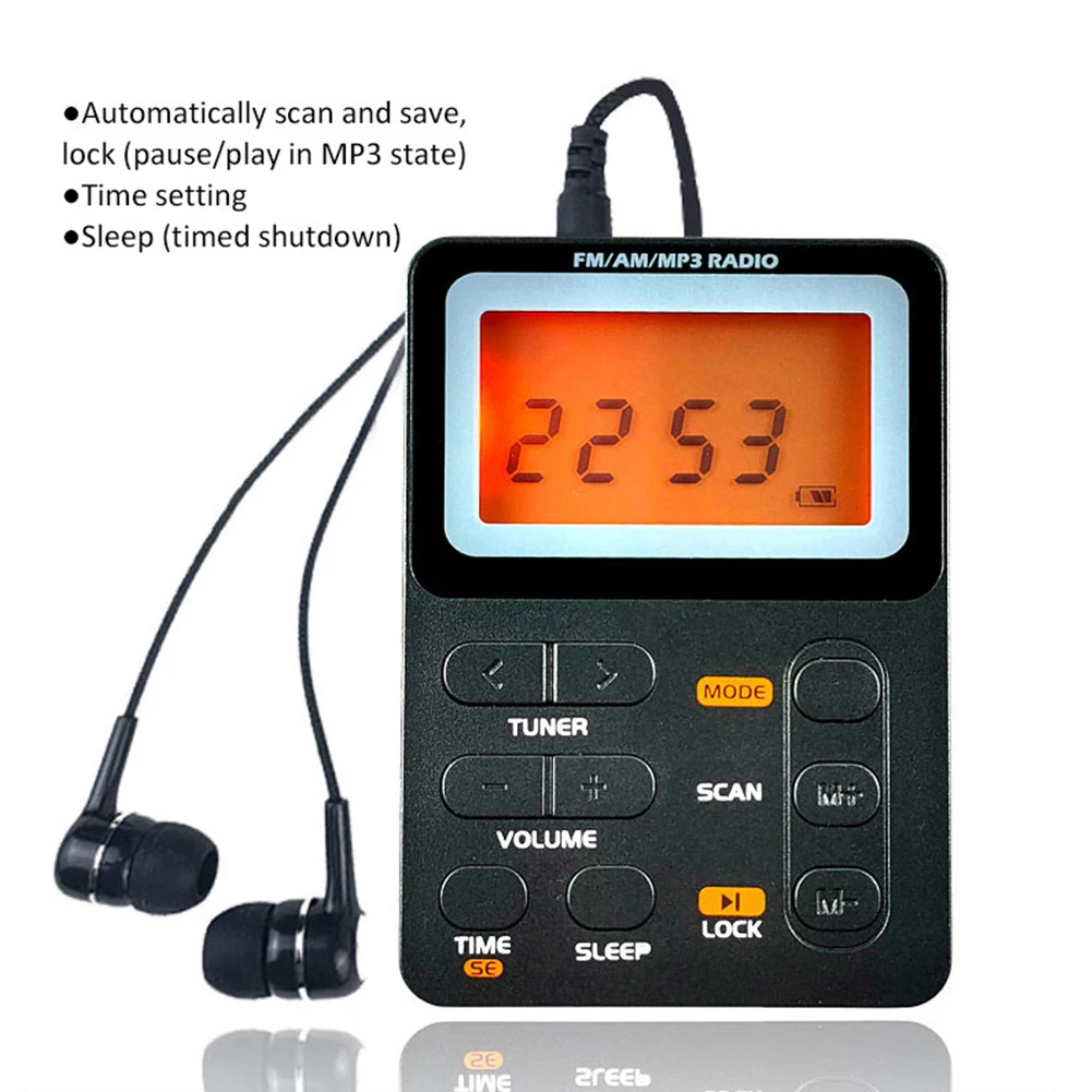 Многофункциональное цифровое радио Walkman, 2,1-дюймовый светодиодный дисплей, 2-полосный MP3-плеер, зарядка через Micro USB, разъем 3,5 мм, поддержка карты
Многофункциональное цифровое радио Walkman, 2,1-дюймовый светодиодный дисплей, 2-полосный MP3-плеер, зарядка через Micro USB, разъем 3,5 мм, поддержка карты