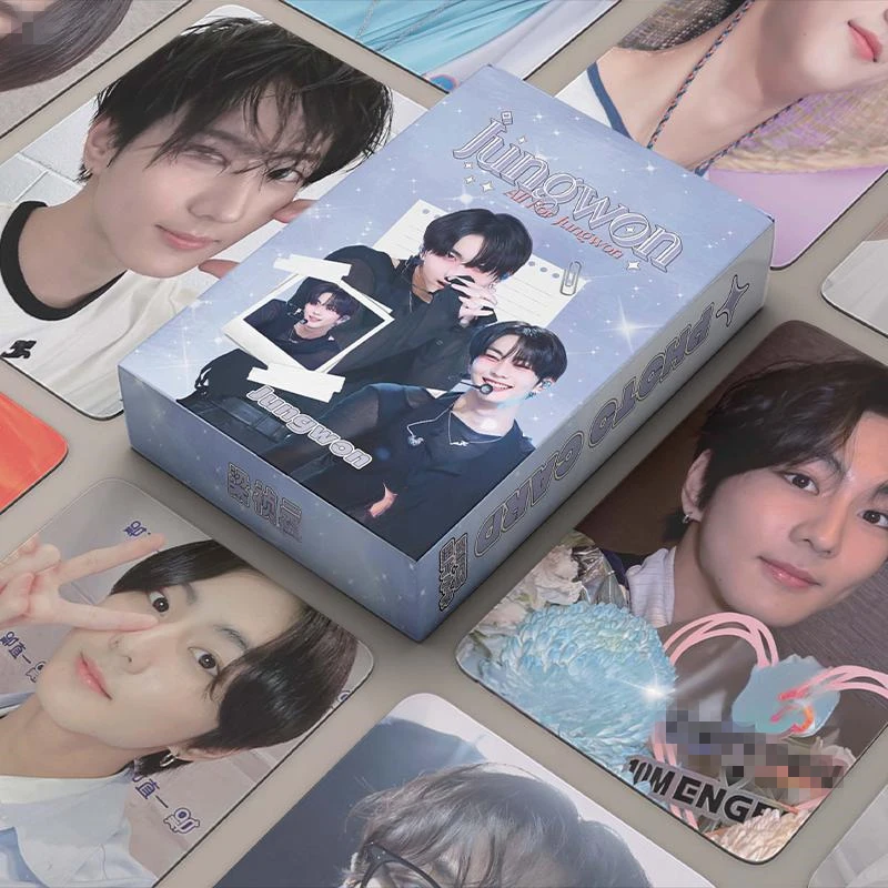 50Pcs Yang Jungwon Holographic LOMO Cards Set - Korean Idol Collectible HD Photocards Fans Collection Gift
50Pcs Yang Jungwon Holographic LOMO Cards Set - Korean Idol Collectible HD Photocards Fans Collection Gift