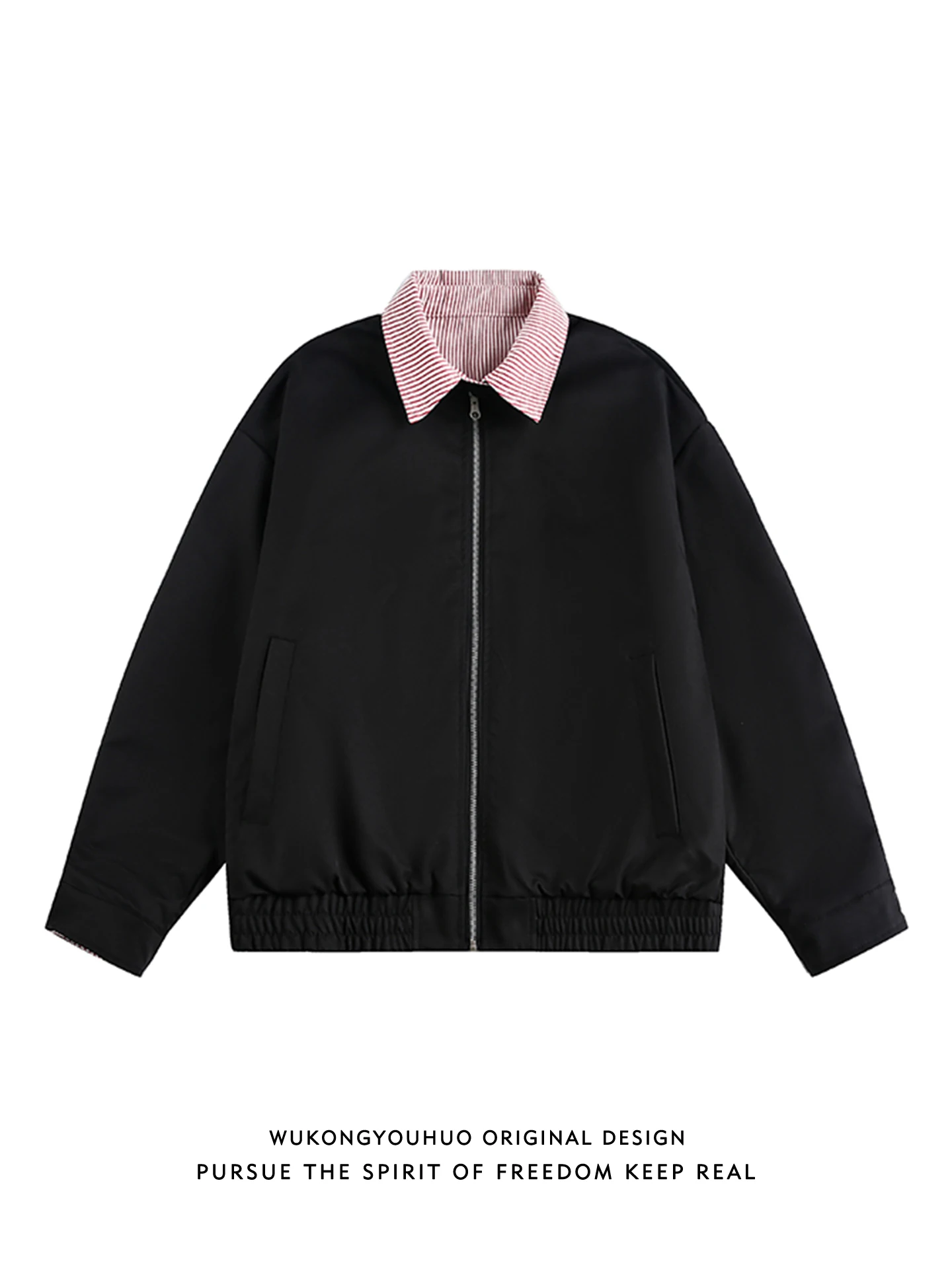 Cleanfit Свободный мужской полосатый джет Весенний сезон Американский ретро Контрастный цветной воротник Молодежная молодежная верхняя одежда из полиэфирного волокна
Cleanfit Свободный мужской полосатый джет Весенний сезон Американский ретро Контрастный цветной воротник Молодежная молодежная верхняя одежда из полиэфирного волокна