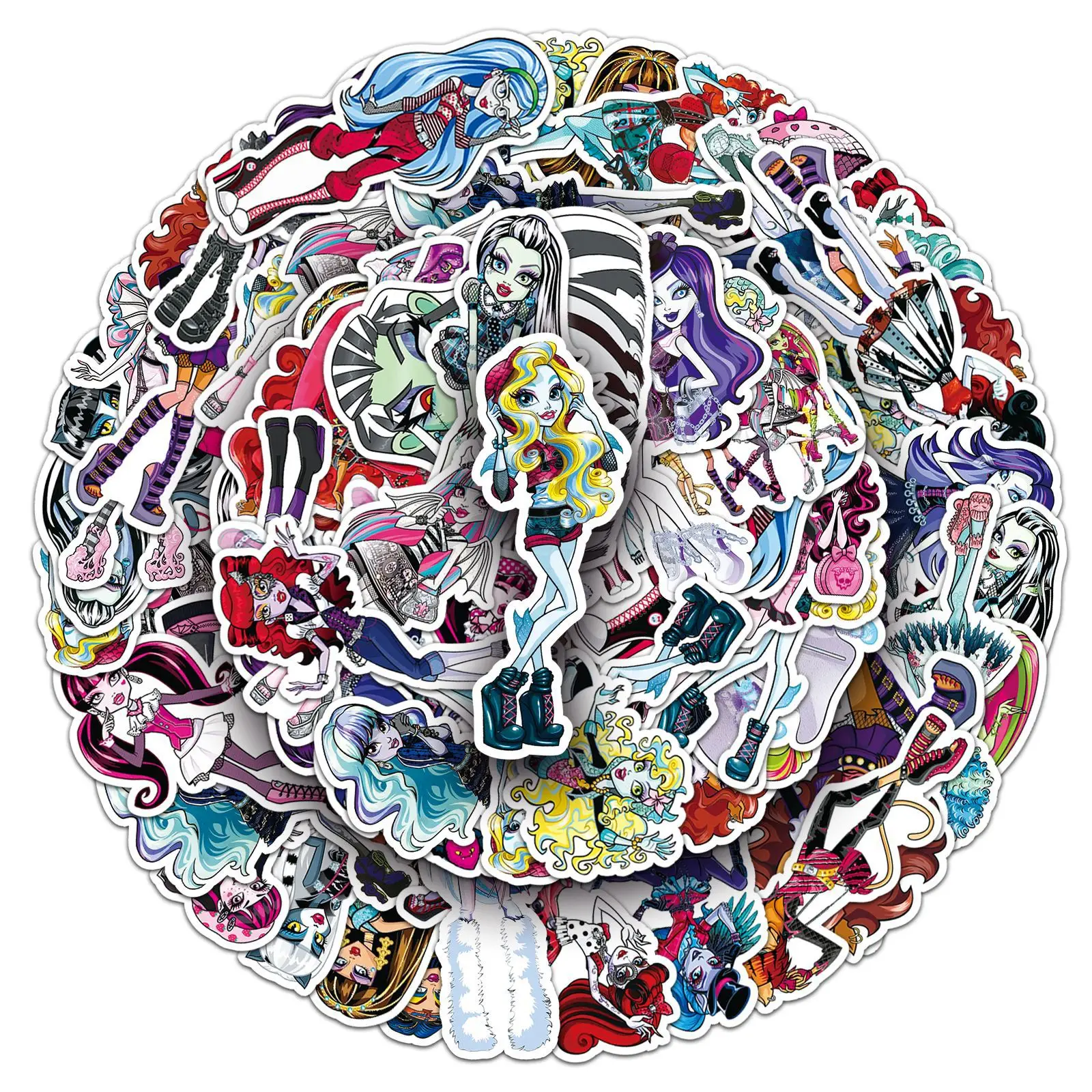 10/50PCS Horror Thriller Animation Stickers Monster High Cartoon Sticker Kids Toys Decoration Laptop Guitar Bike Graffiti Decals
10/50PCS Horror Thriller Animation Stickers Monster High Cartoon Sticker Kids Toys Decoration Laptop Guitar Bike Graffiti Decals