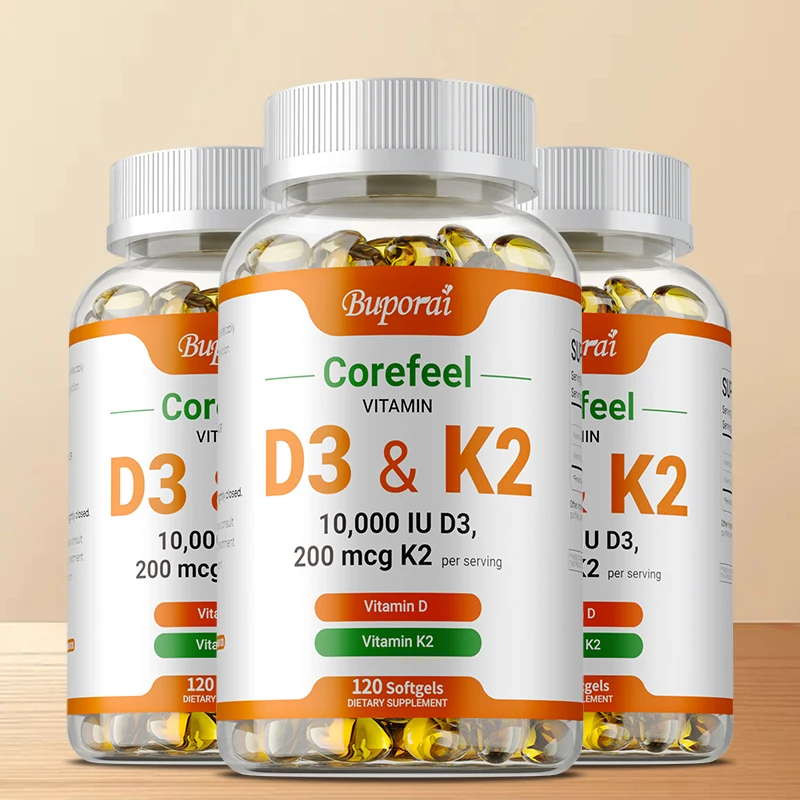 Advanced Joint Support Supplement, with Vitamin D3 K2, for Heart & Bone Health, Mood & Immune Support
Advanced Joint Support Supplement, with Vitamin D3 K2, for Heart & Bone Health, Mood & Immune Support