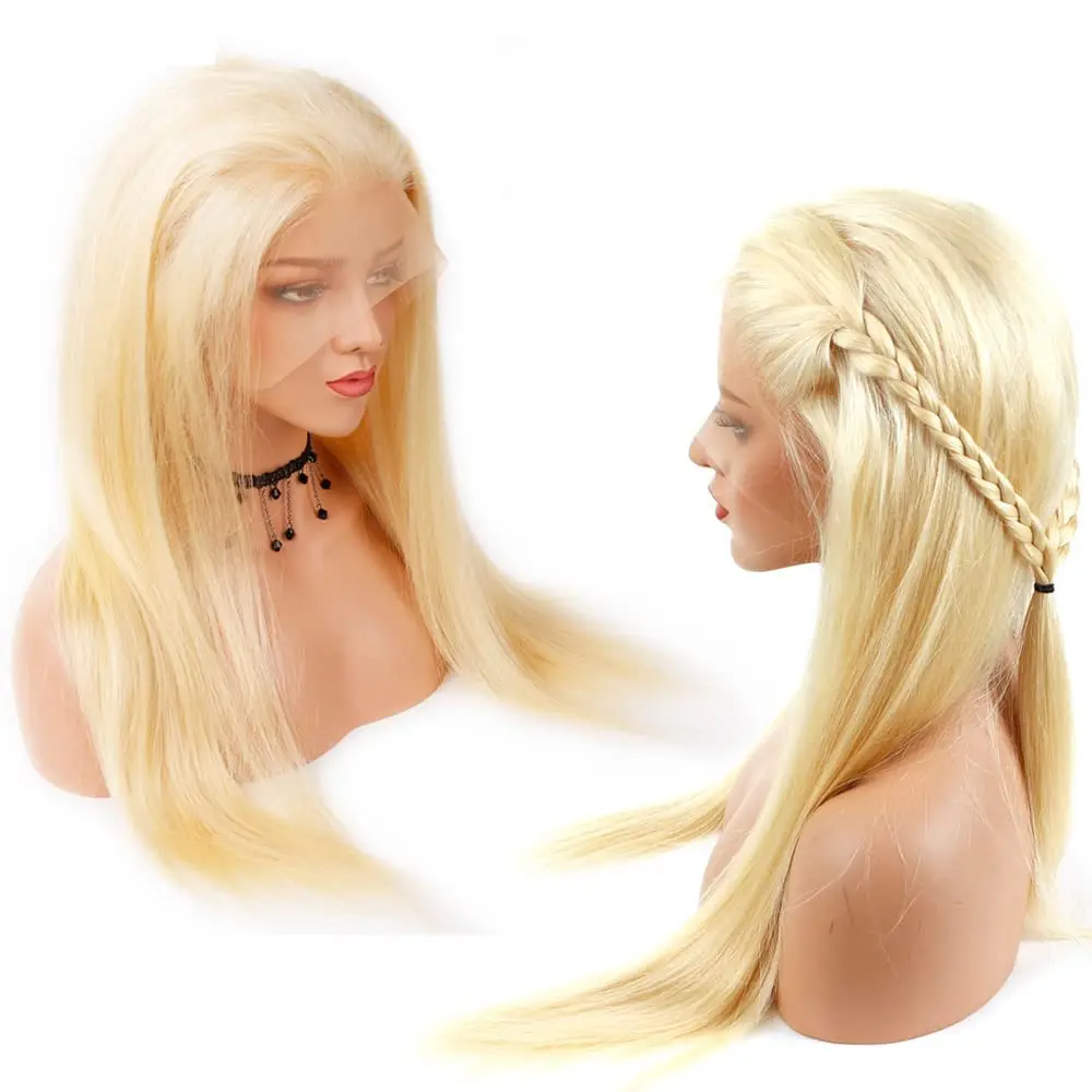 Straight 613 Blonde 13x4 HD Lace Front Wig Human Hair 200% Density Pre Plucked Transparent Lace Frontal Brazilian Human Hair Wig 34 Inch
Straight 613 Blonde 13x4 HD Lace Front Wig Human Hair 200% Density Pre Plucked Transparent Lace Frontal Brazilian Human Hair Wig 34 Inch