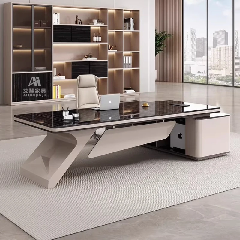 Luxury Reception Office Desk Modern Computer Crafts Conference Office Desk Storage Design Mesas Escritorio Home Furniture
Luxury Reception Office Desk Modern Computer Crafts Conference Office Desk Storage Design Mesas Escritorio Home Furniture