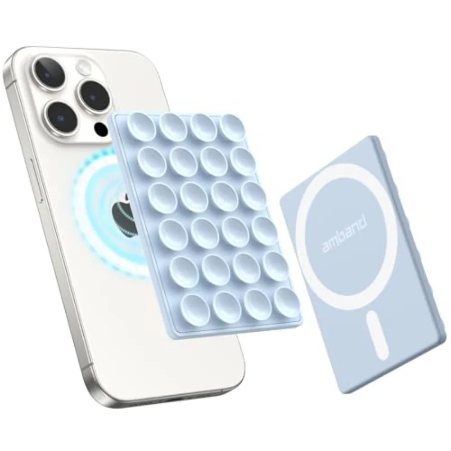 Magnetic Suction Phone Grippy for MagSafe Case, Silicone Cup Sticky Mount for iPhone 12 13 14 15 16 17 Pro Max/Pro/Air/Plus, Ha
Magnetic Suction Phone Grippy for MagSafe Case, Silicone Cup Sticky Mount for iPhone 12 13 14 15 16 17 Pro Max/Pro/Air/Plus, Ha