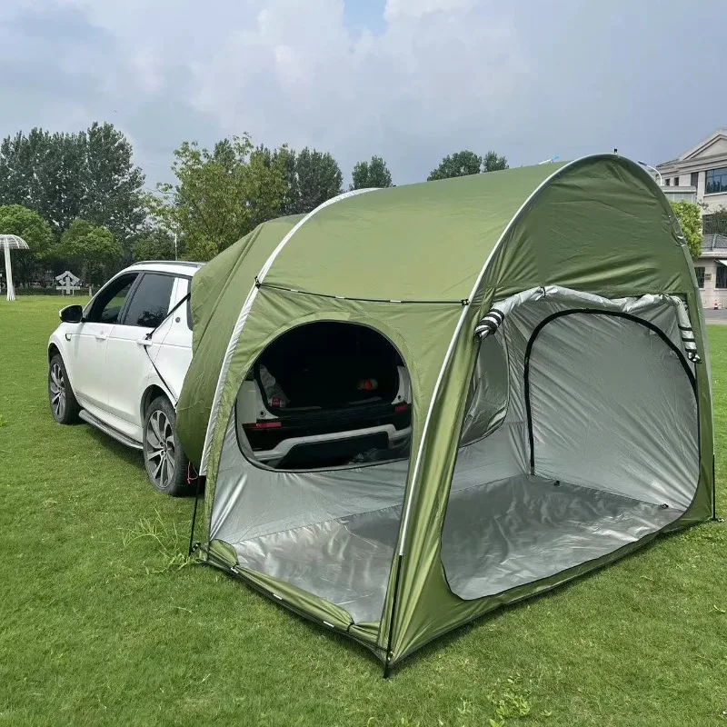 Camping Car SUV Rear Tent Outdoor Car Trunk Tent with Canopy Car Trunk Extension Tent Sunshine-Proof Camping Equipment
Camping Car SUV Rear Tent Outdoor Car Trunk Tent with Canopy Car Trunk Extension Tent Sunshine-Proof Camping Equipment