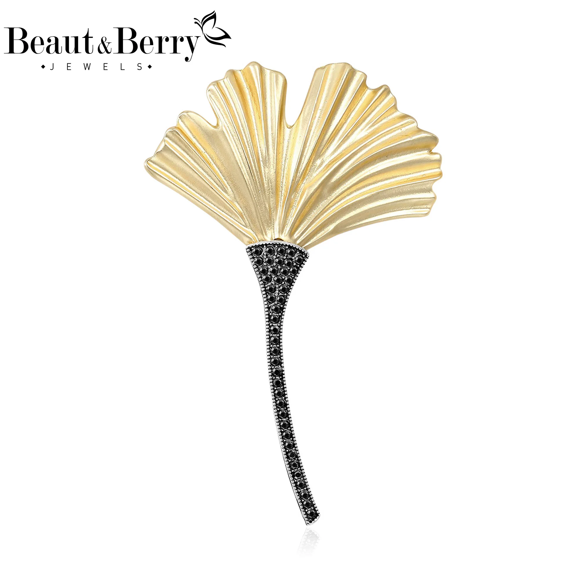 Beaut&Berry Vintage Metal Ginkgo Leaf Brooches for Women Unisex Plant Pins Casual Party Accessories Gifts Friends Decoration
Beaut&Berry Vintage Metal Ginkgo Leaf Brooches for Women Unisex Plant Pins Casual Party Accessories Gifts Friends Decoration