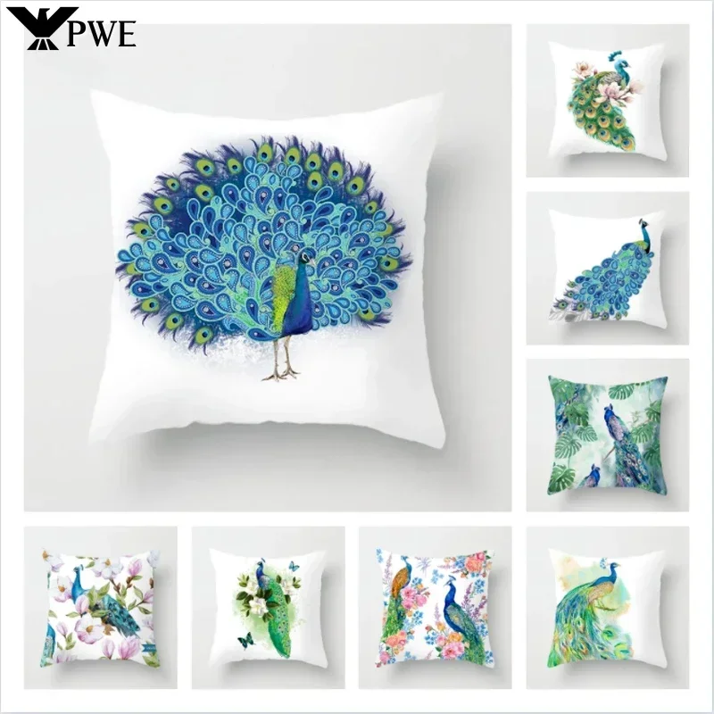 Peacock Feather Pattern Pillowcase Car Bedroom Living Room Sofa Cushion Children's Room Furniture Decorative Pillowcase
Peacock Feather Pattern Pillowcase Car Bedroom Living Room Sofa Cushion Children's Room Furniture Decorative Pillowcase